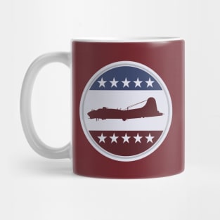 WW2 B-17 Flying Fortress Patch Mug